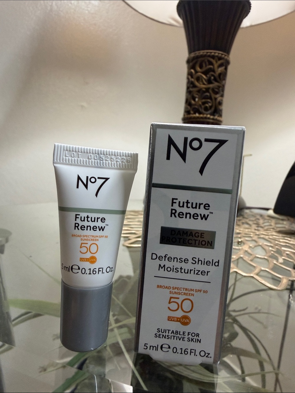 No7 Future Renew Defense Shield Moisturizer SPF 50 - White